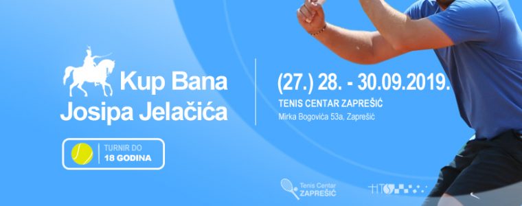 Teniski turnir "Kup Bana Josipa Jelačića" do 18 godina